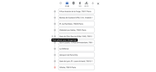 toncarton : organiser les différents points de livraison sur Google Maps