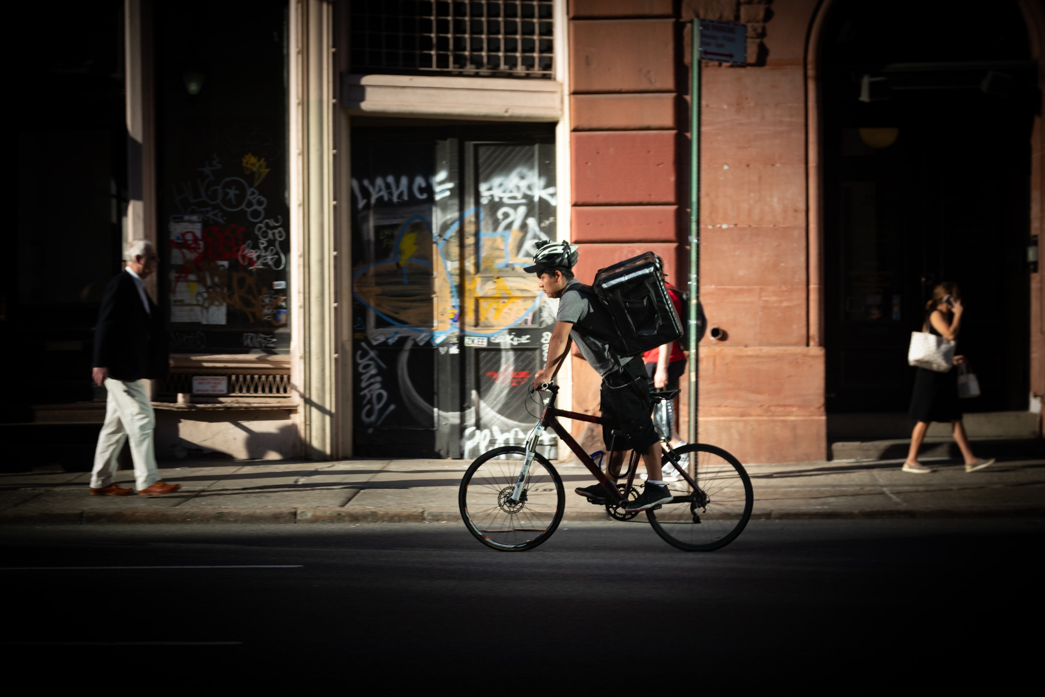 Livraison à vélo toncarton