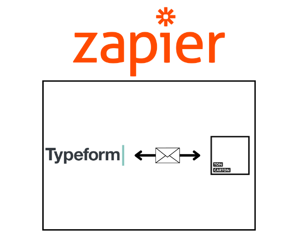 connexion zapier entre typeform et toncarton