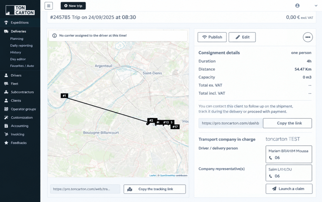 Customer portal